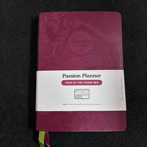 Passion Planner - Year of the Horse Red